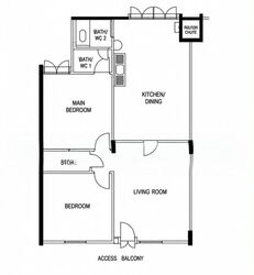 Blk 602 Clementi West Street 1 (Clementi), HDB 3 Rooms #582338591